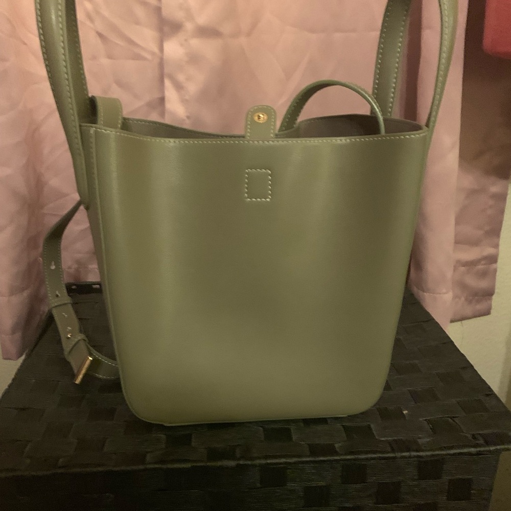 Olive Green Leather x nihilo bag